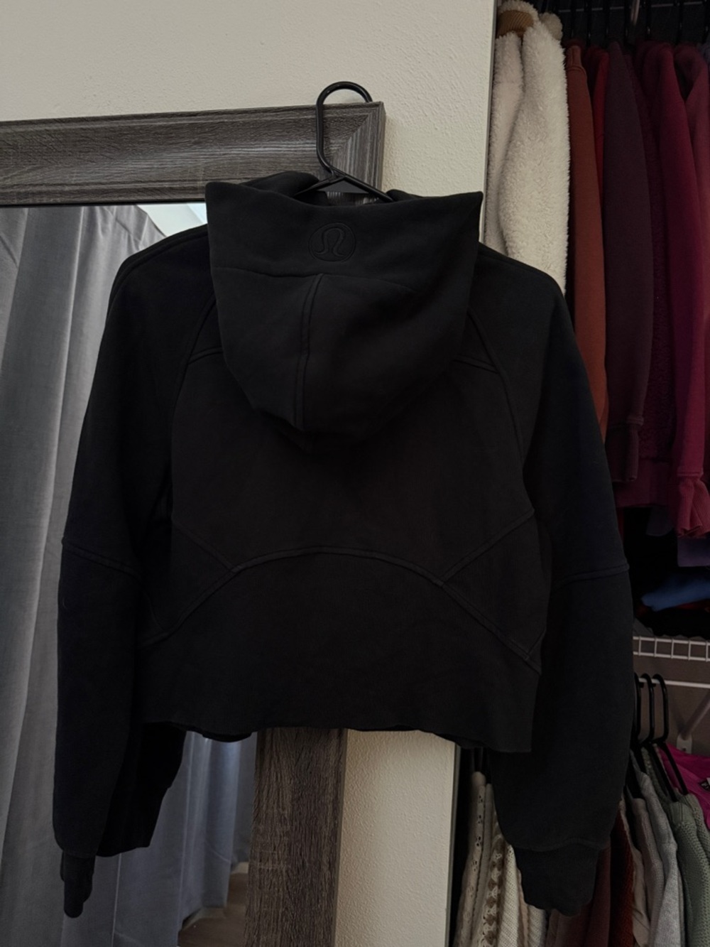 Lululemon Scuba Half Zip Hoodie Black XS/S - Picture 2 of 3